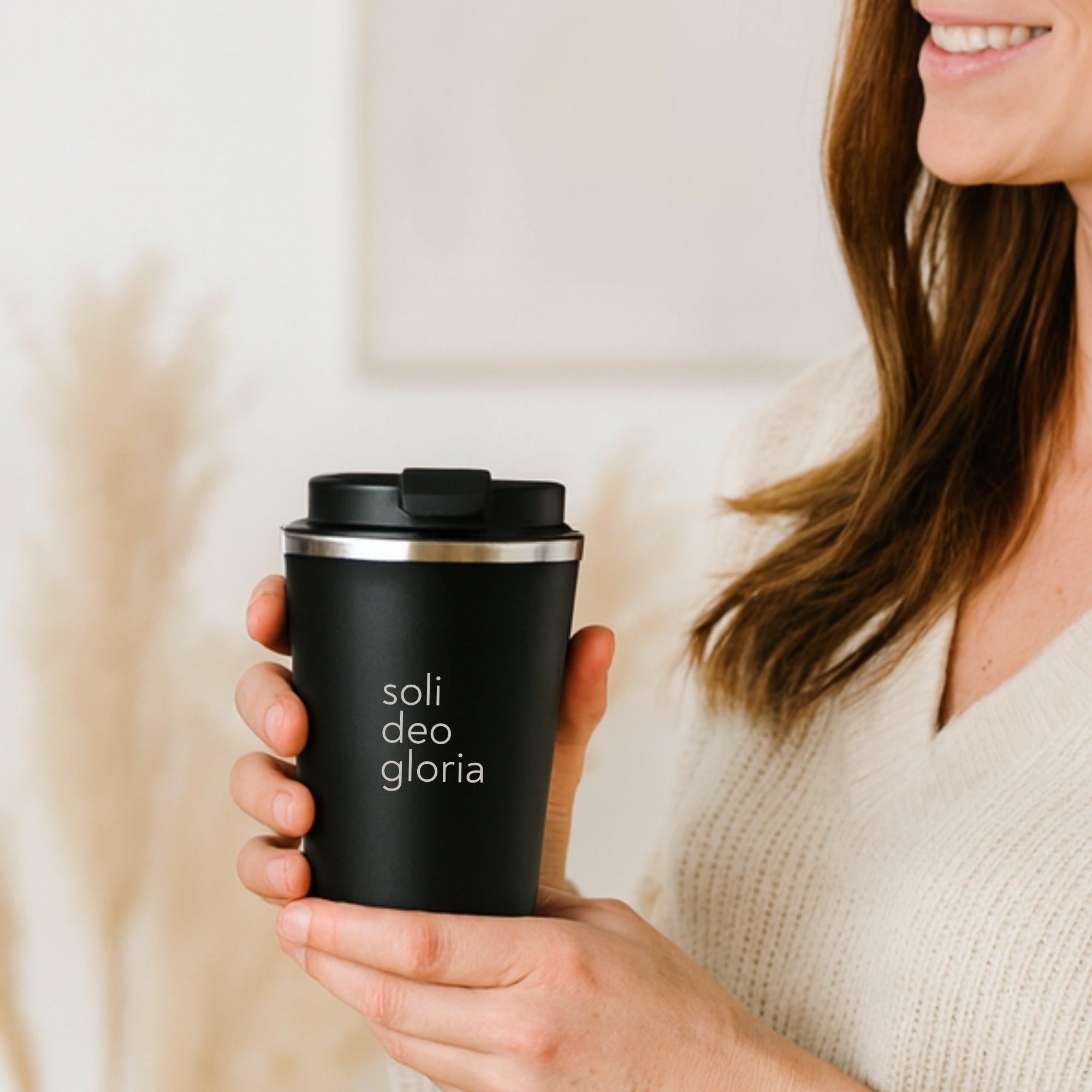 To go Thermobecher "Soli Deo Gloria" · Doppelwandig · Gravur
