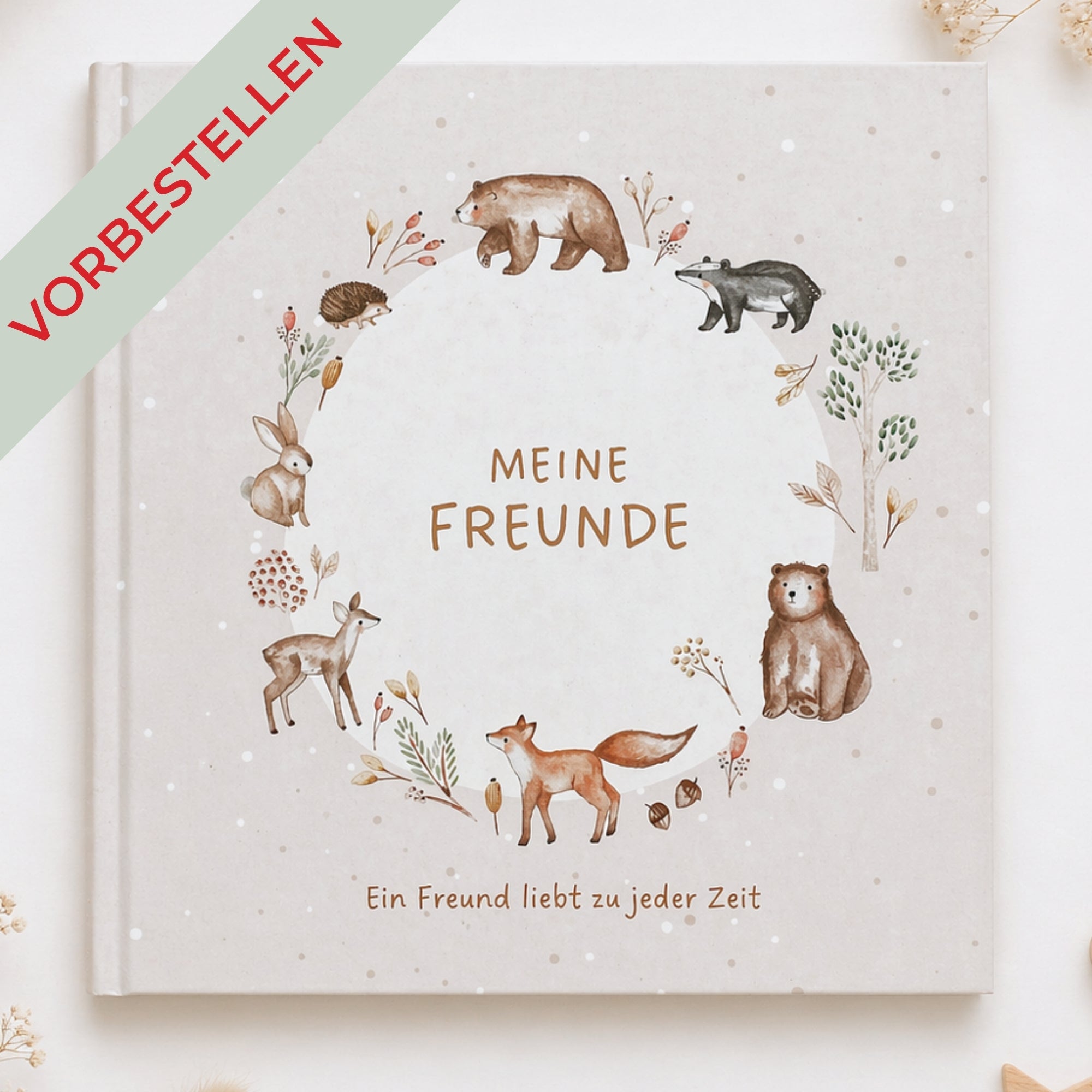 VORBESTELLUNG: Freundebuch für Kinder · Bibelversen · Bis 31 Freunde