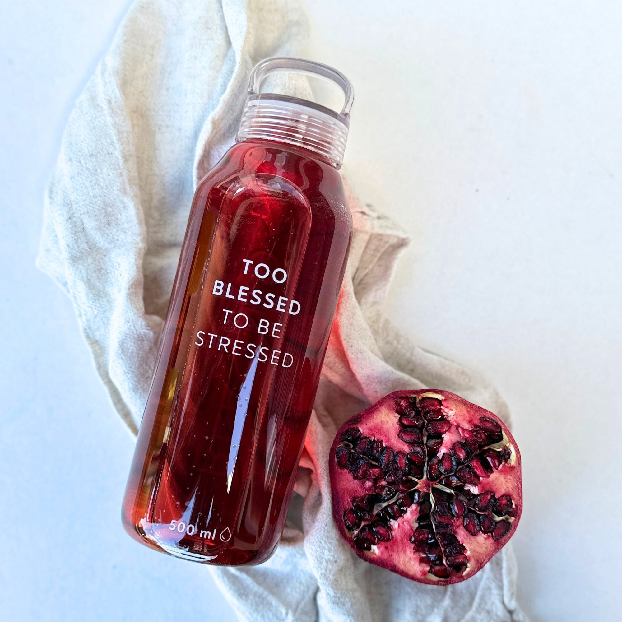 Trinkflasche aus Glas "Blessed" · 500ml