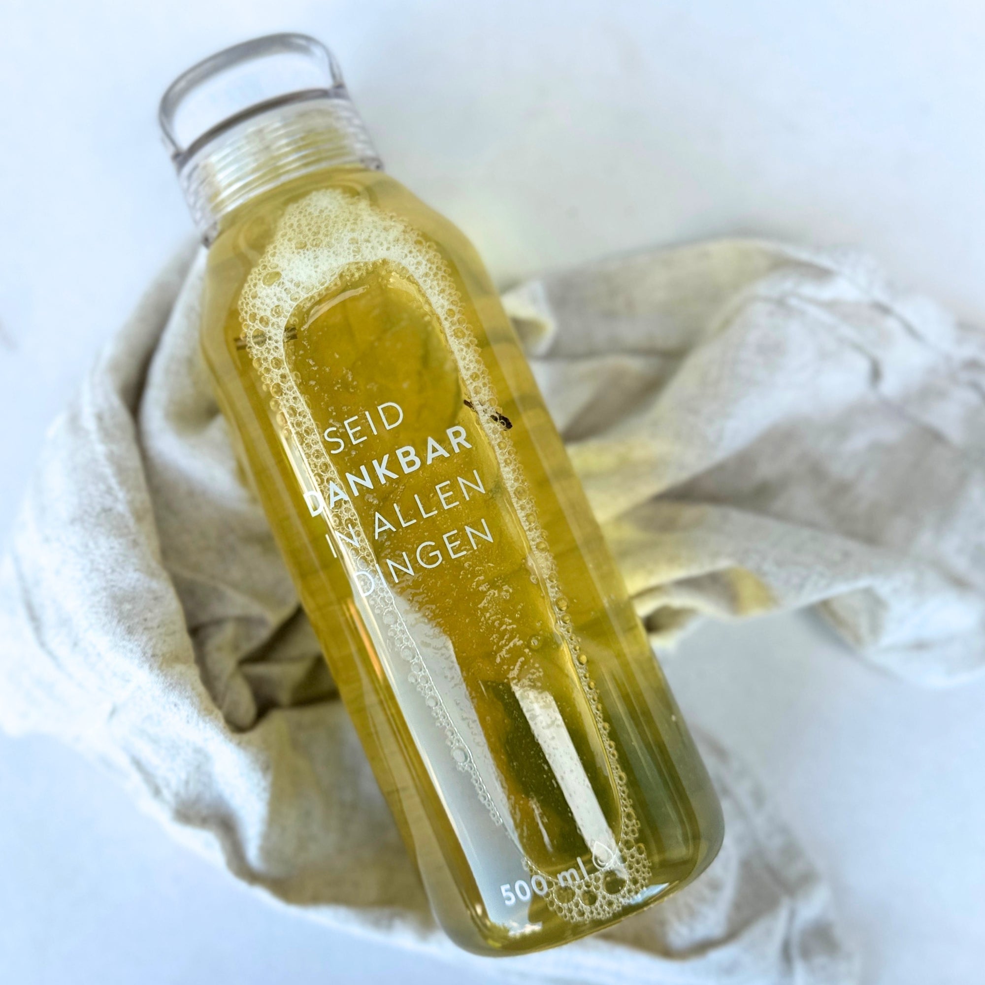 Trinkflasche aus Glas "Dankbar" · 500ml