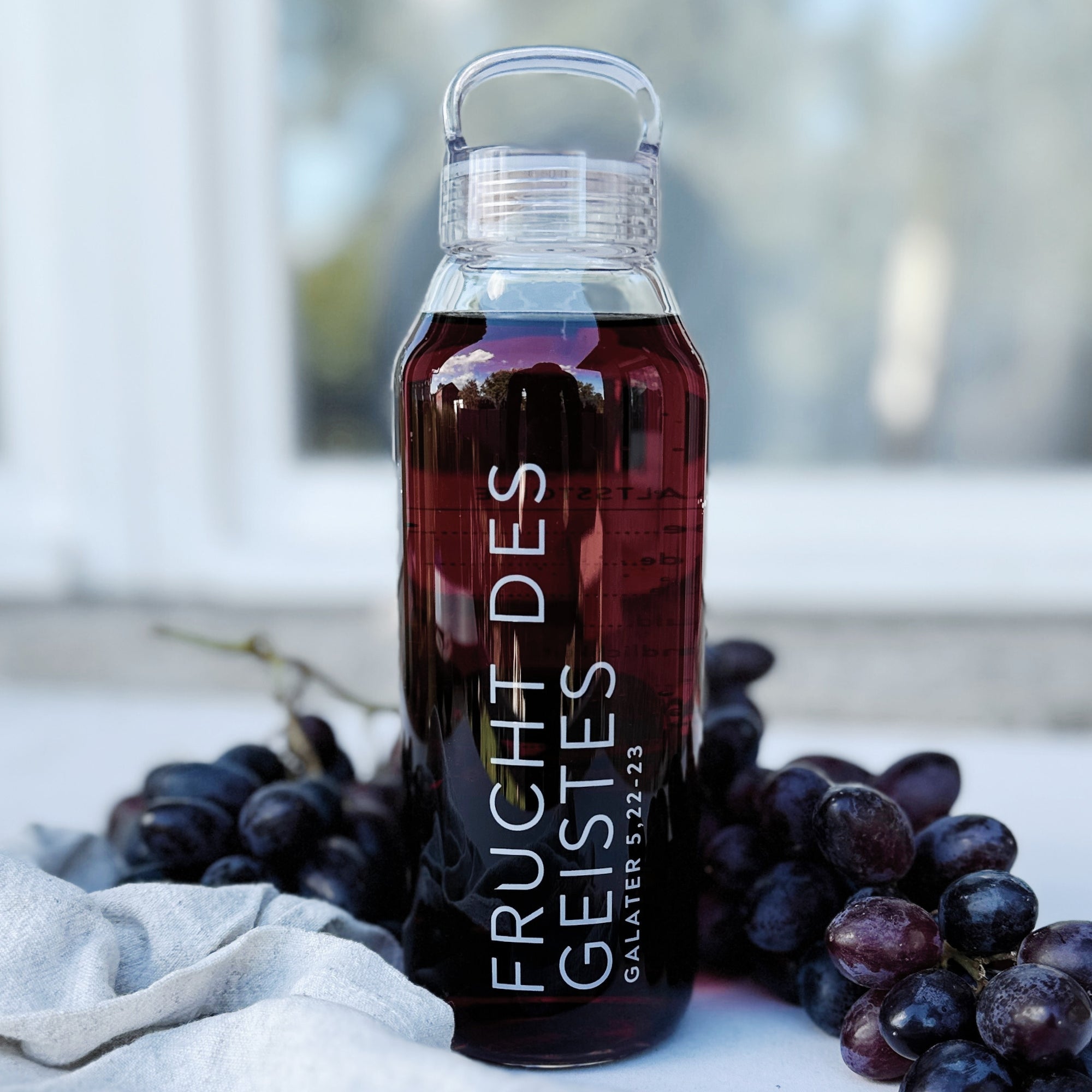 Trinkflasche aus Glas "Frucht des Geistes" · 500ml