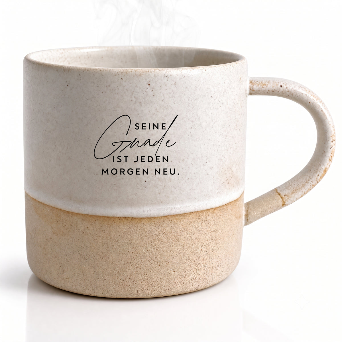 Handgemachte Tasse "Seine Gnade" · Graviert | RUSTY