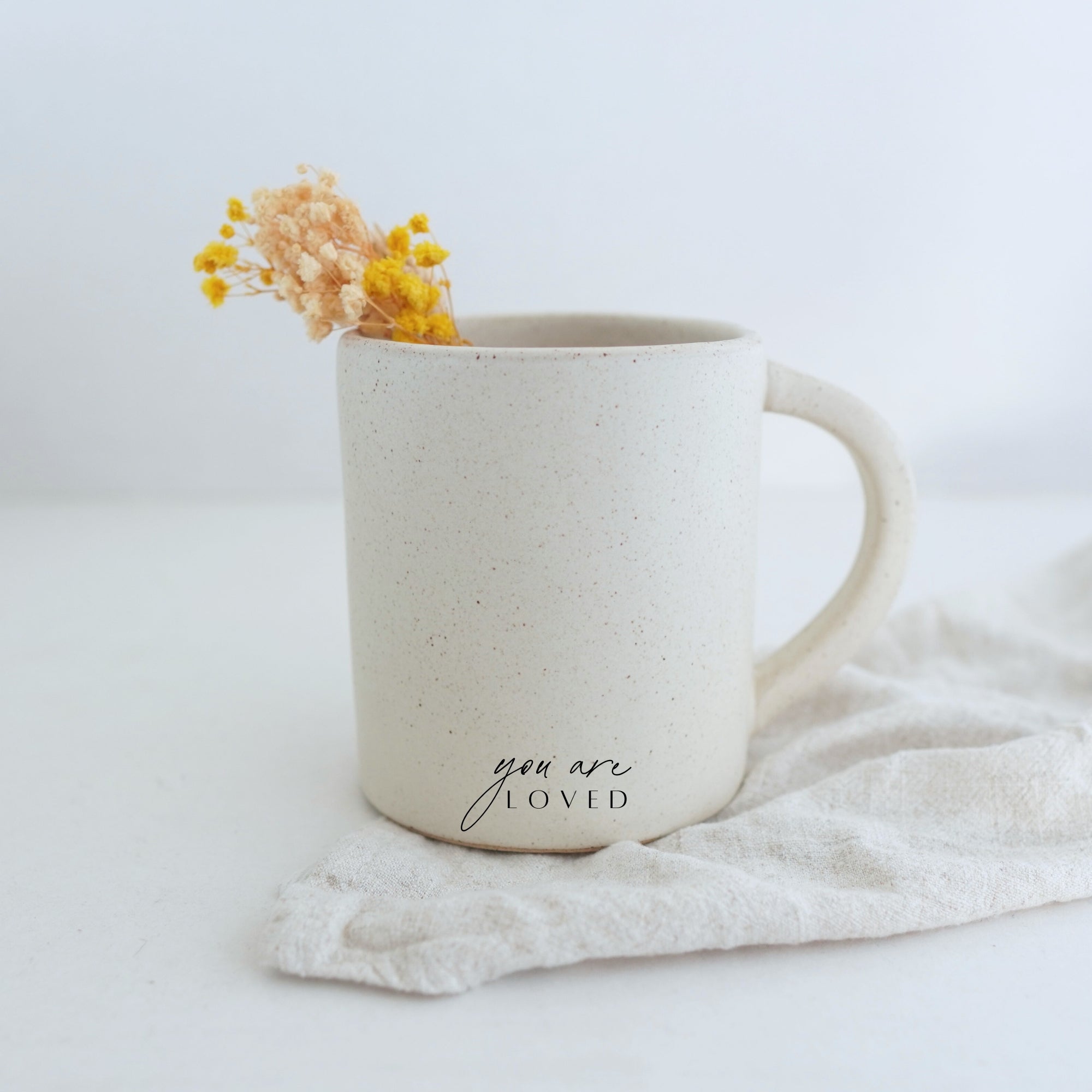 Tasse "You are loved" 400ml - Graviert | BIGGY
