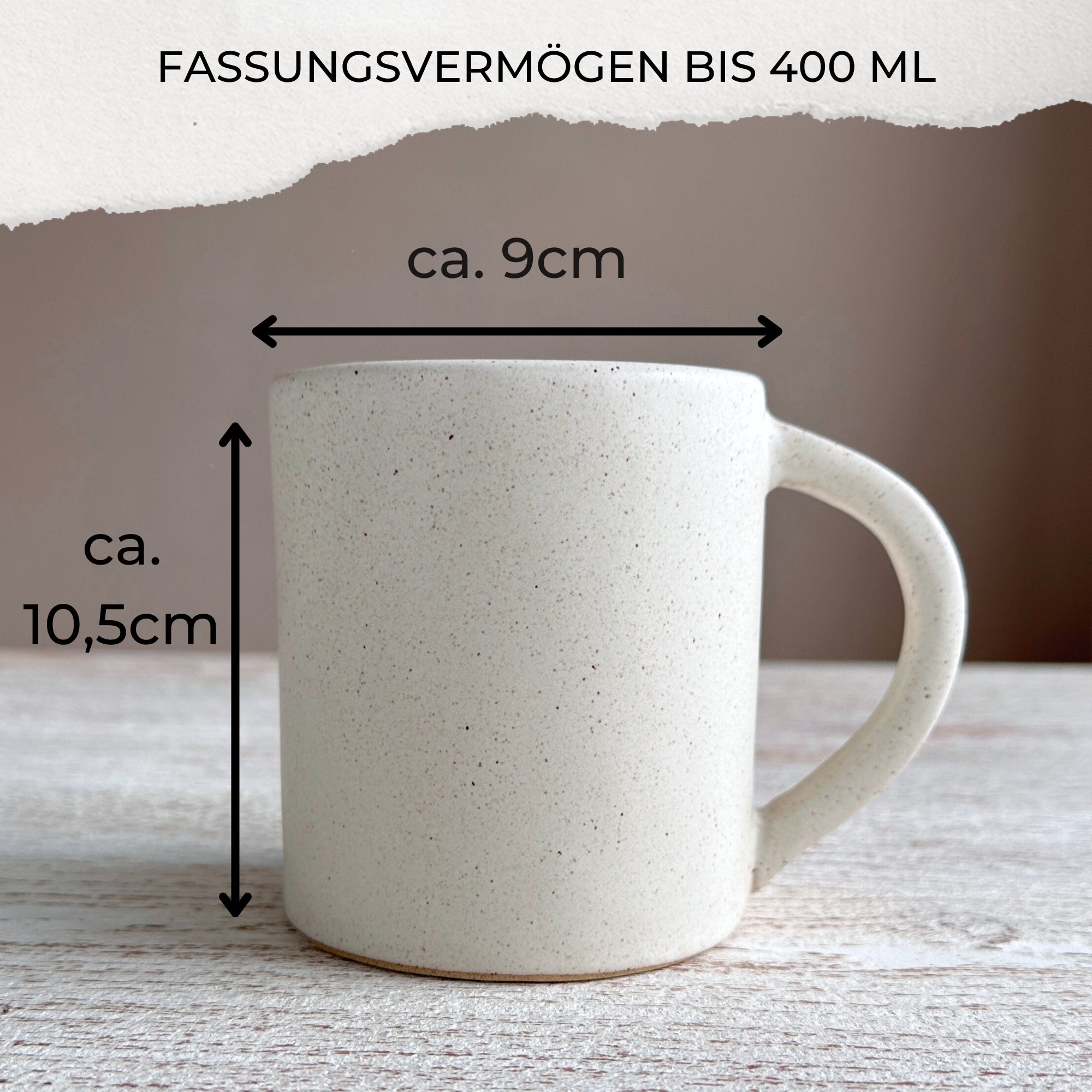 Tasse "Geliebt" 400ml - Graviert | BIGGY