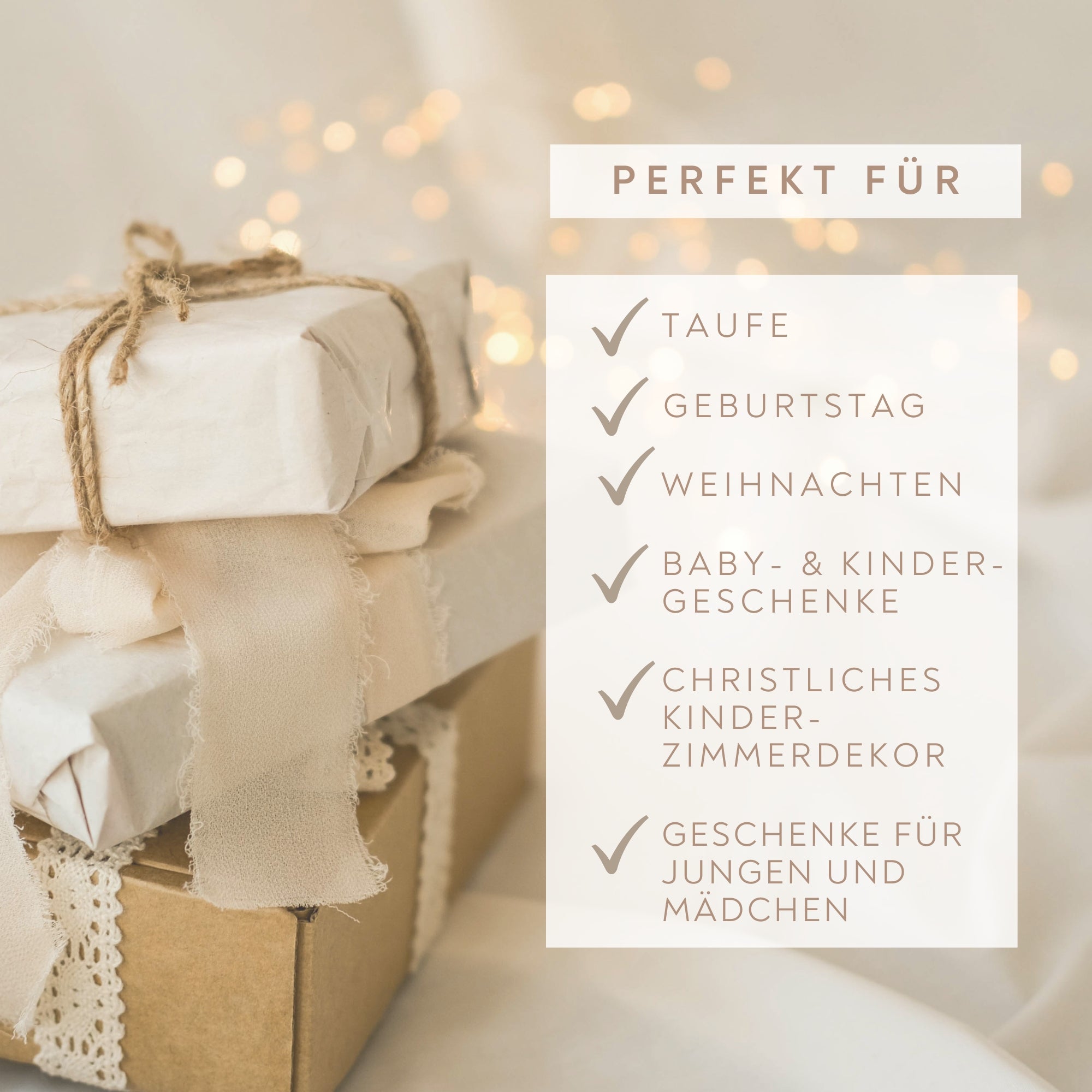 LED Kinder-Nachtlampe mit Bibelvers・verschiedene Designs