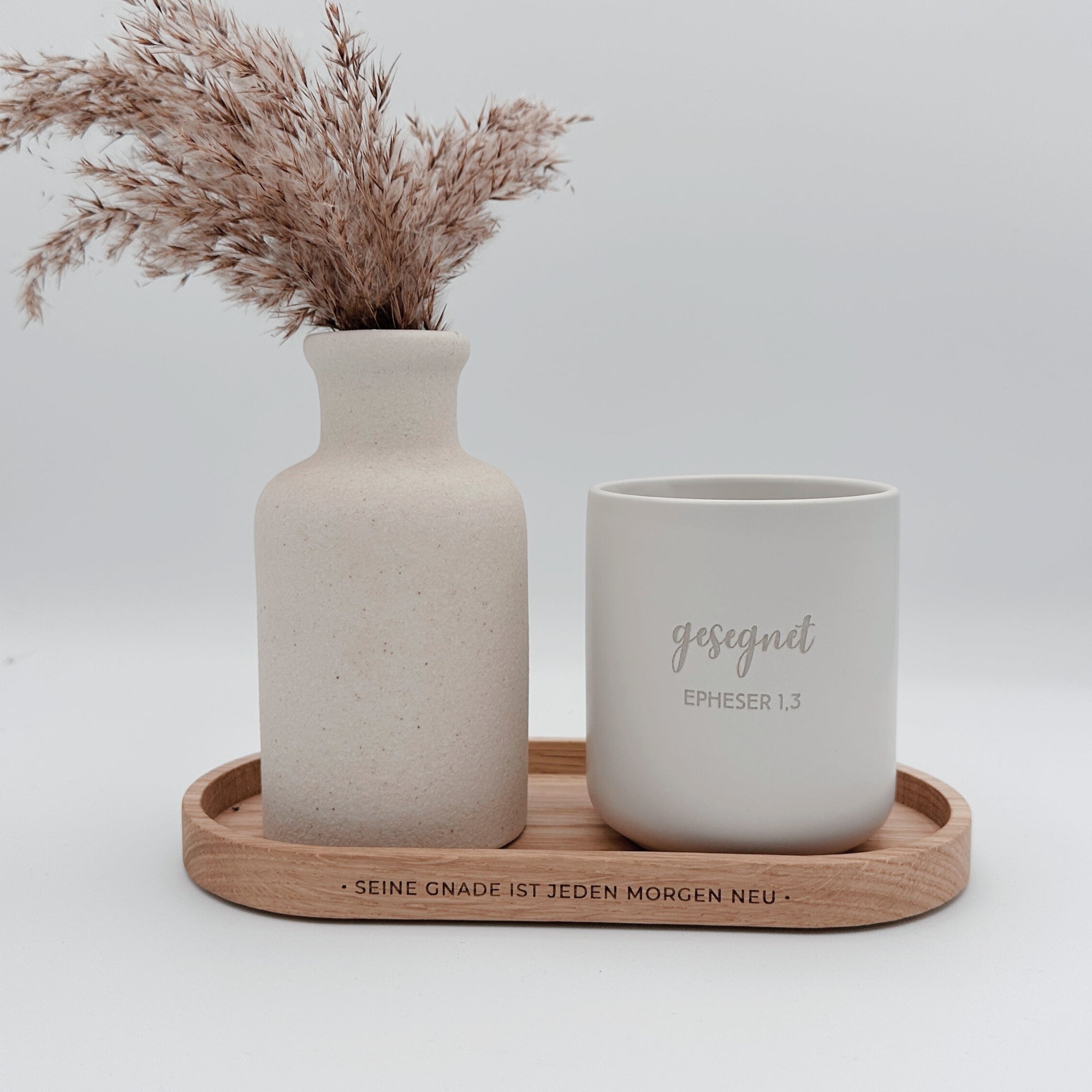 Becher "gesegnet"・280ml・Graviert | SLIM