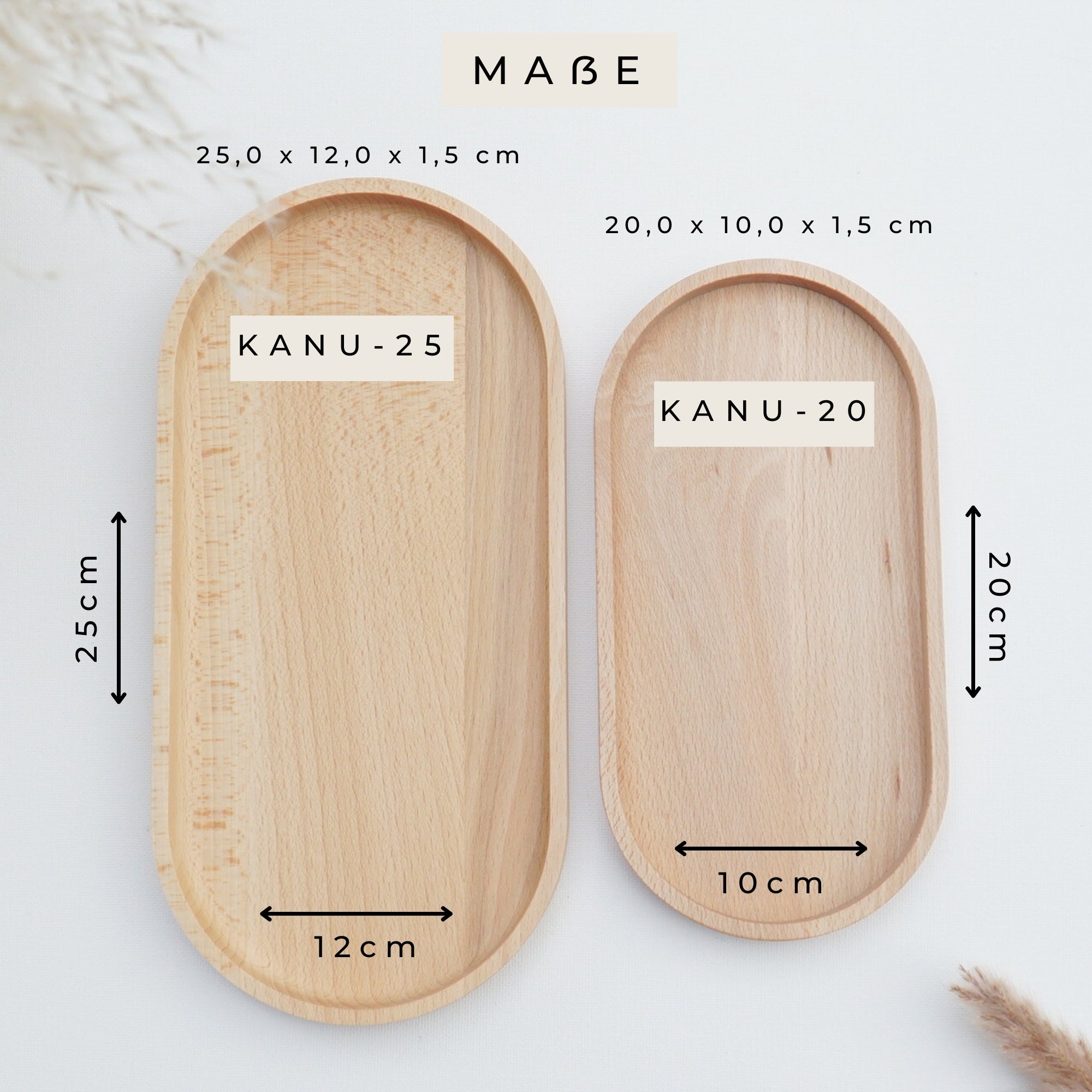 Holztablett "Mein Hirte" Eiche | KANU