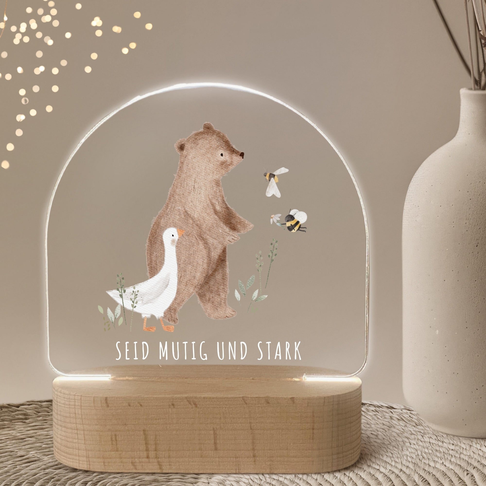 LED Kinder-Nachtlampe mit Bibelvers・verschiedene Designs