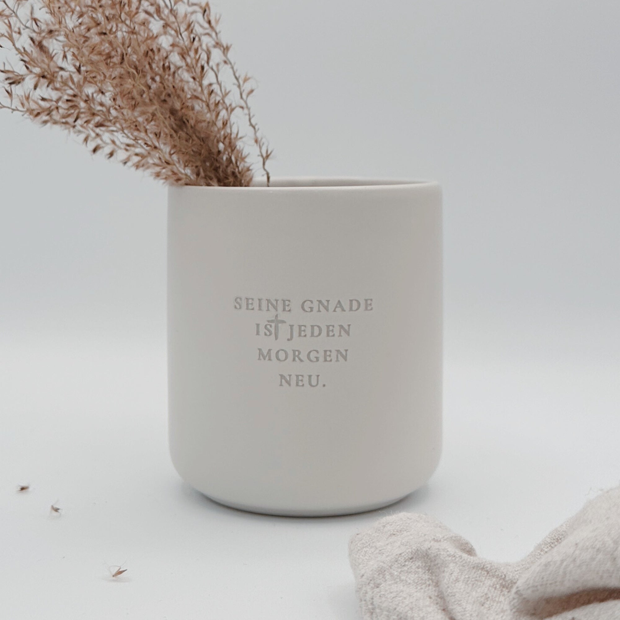 Becher "Seine Gnade"・280ml・Graviert | SLIM