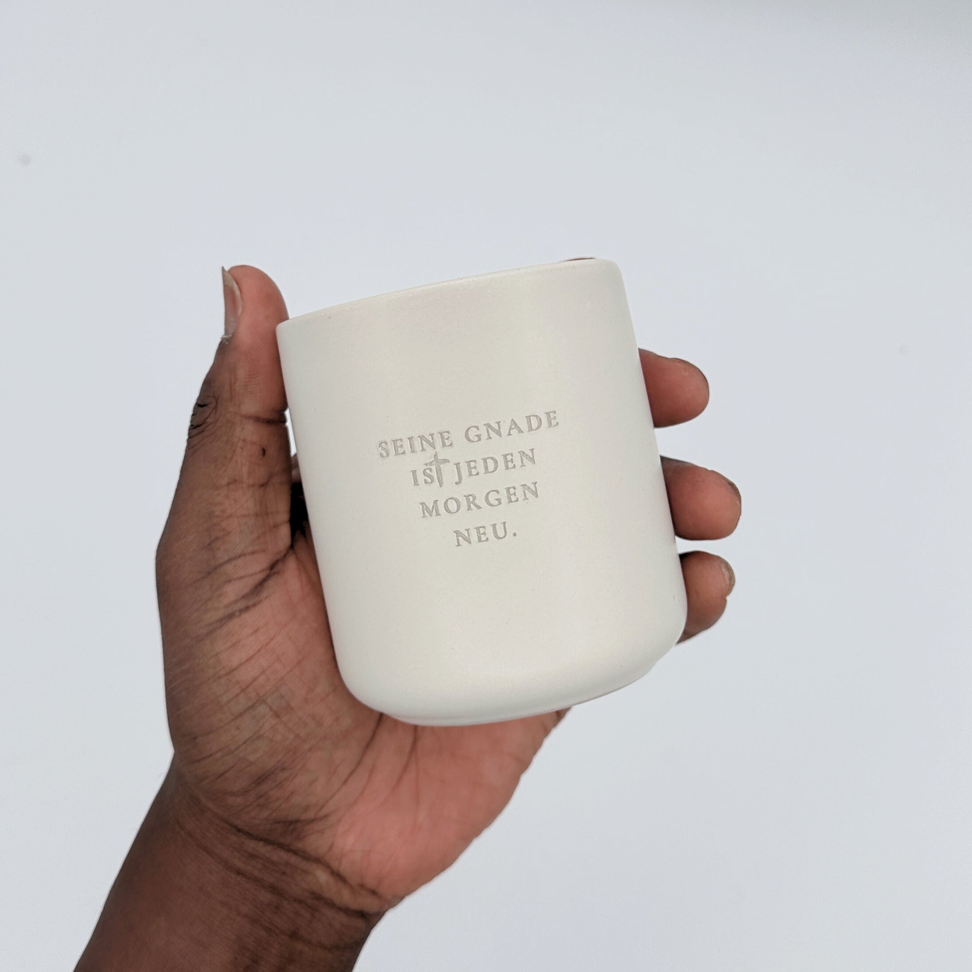 Becher "Seine Gnade"・280ml・Graviert | SLIM