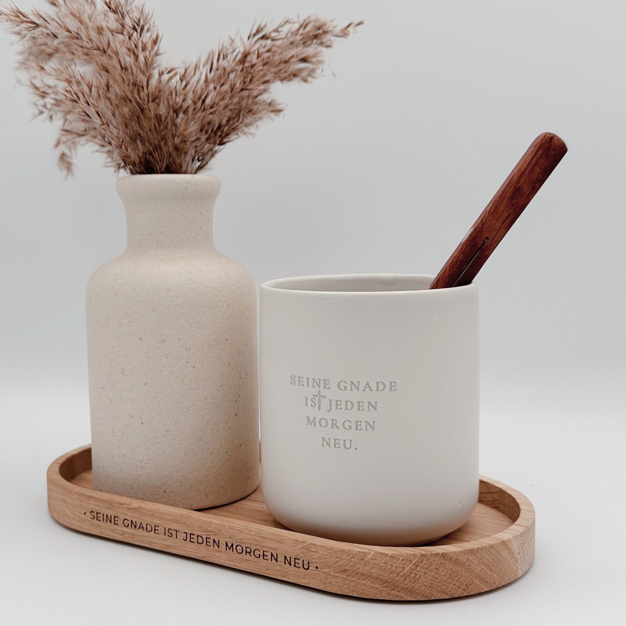 Becher "Seine Gnade"・280ml・Graviert | SLIM