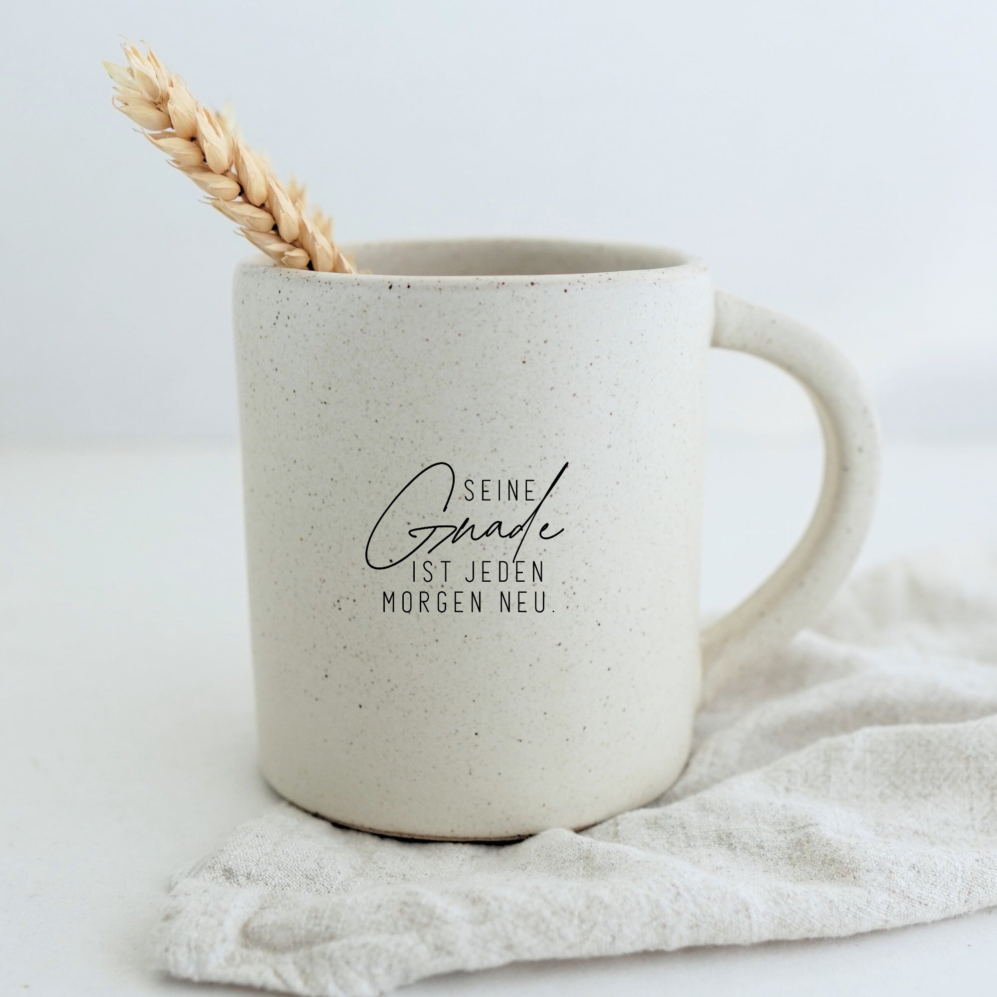 Tasse "Seine Gnade" 400ml - Graviert | BIGGY