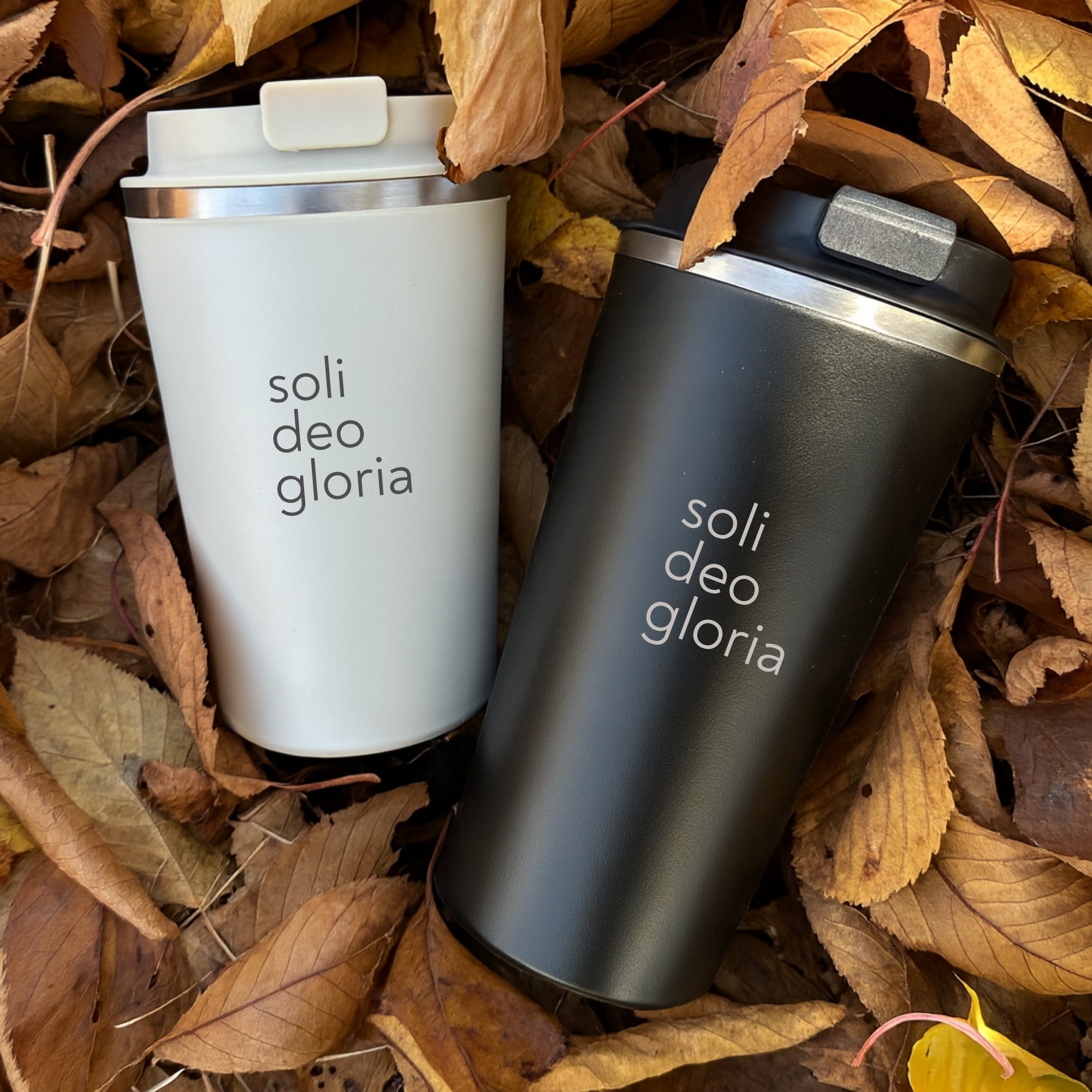 To go Thermobecher "Soli Deo Gloria" · Doppelwandig · Gravur