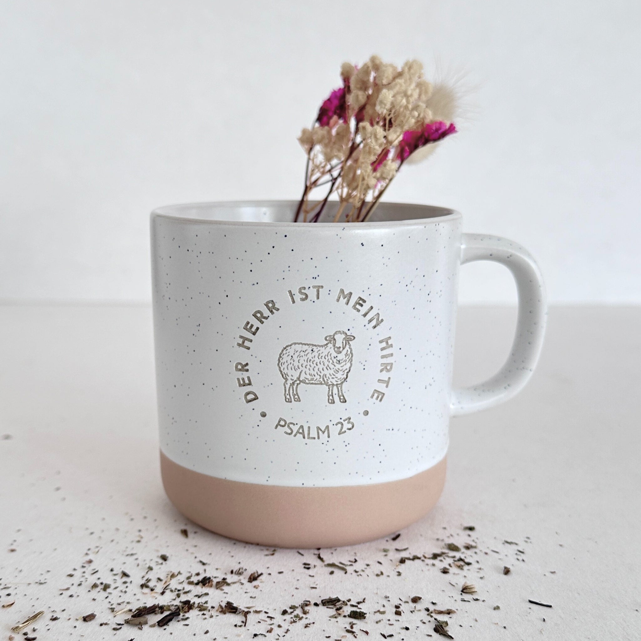 Tasse "Mein Hirte" 360ml - Graviert | SANDY