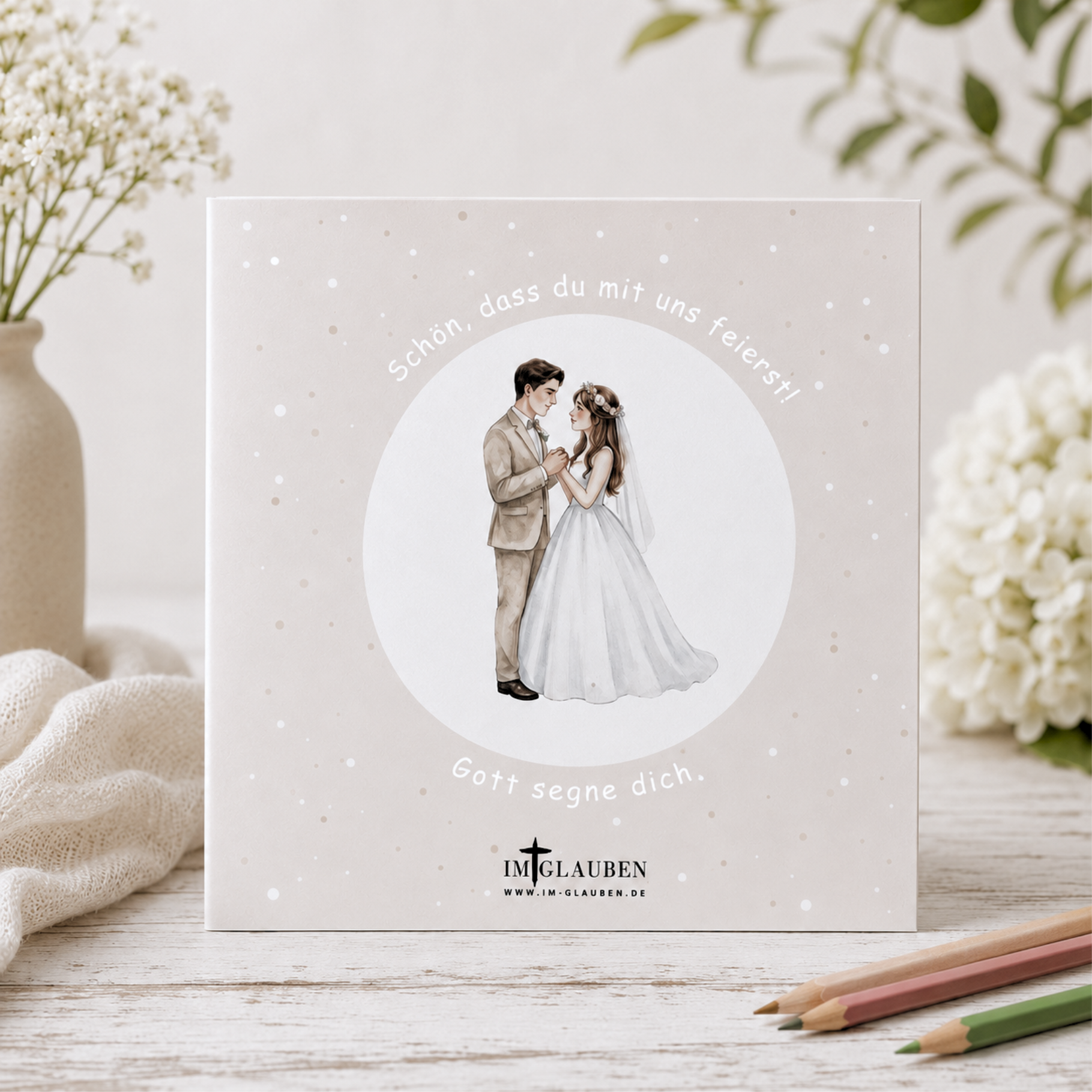 Hochzeitsmalbuch für Kinder mit Malbildern, Rätseln, Spielen