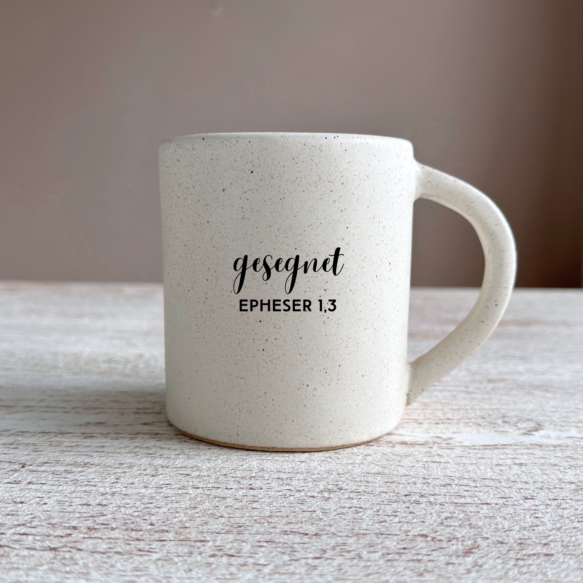 Tasse "Gesegnet" 400ml - Graviert | BIGGY