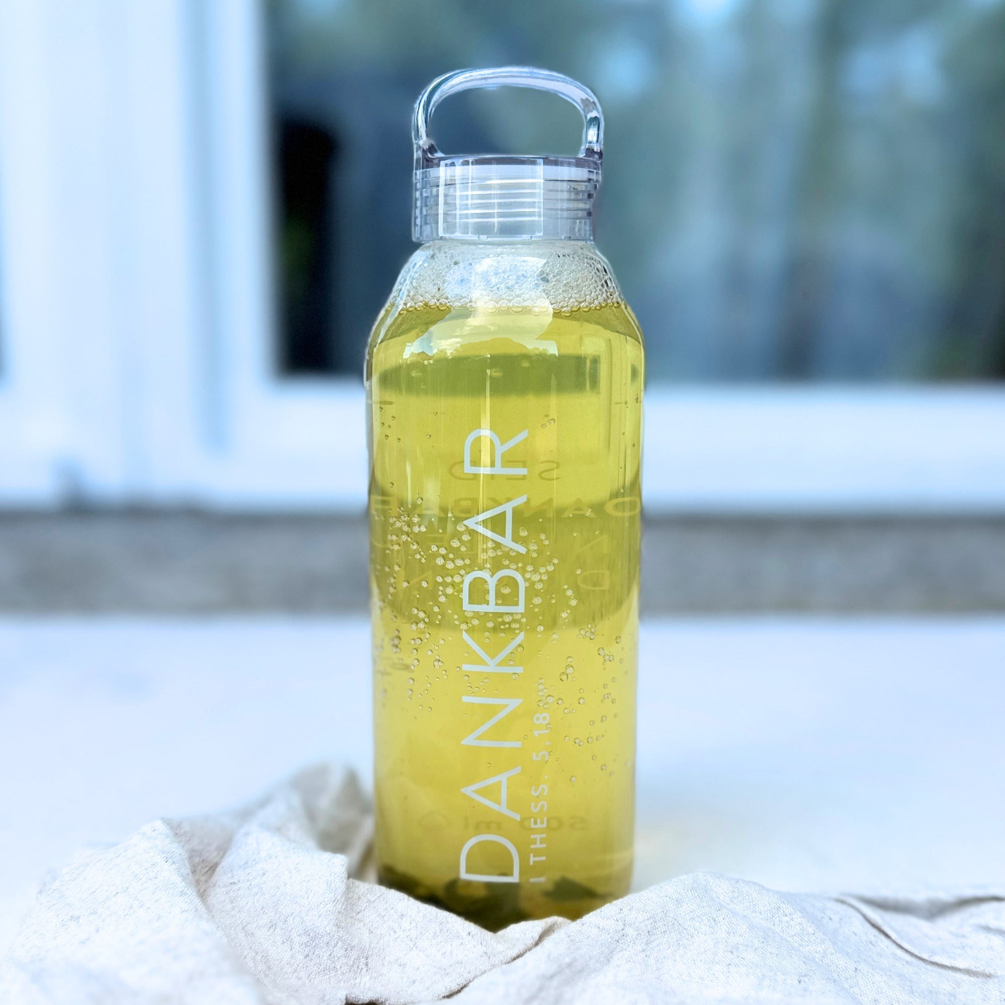 Trinkflasche aus Glas "Dankbar" · 500ml