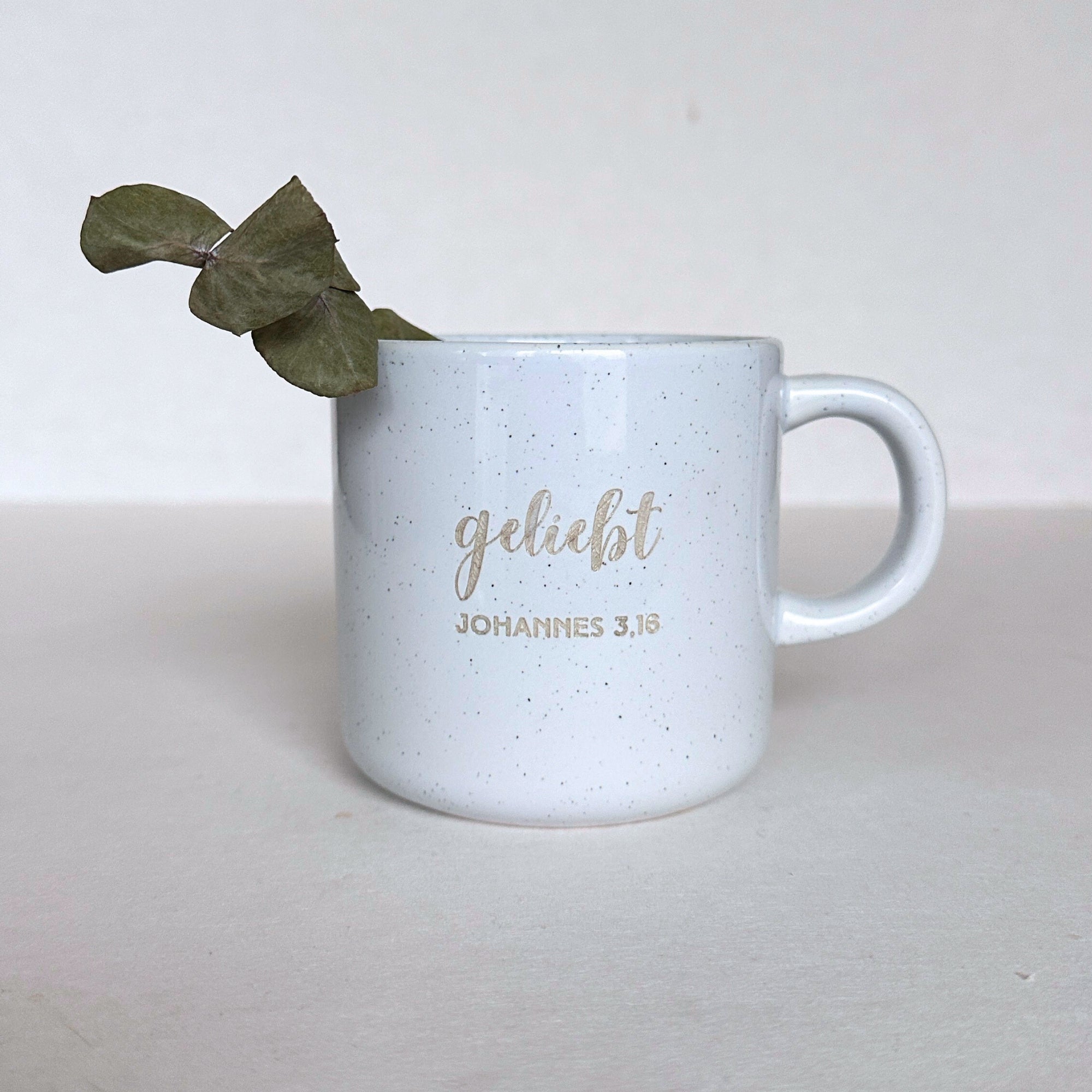 Tasse "geliebt" 320ml - Graviert | SHINY