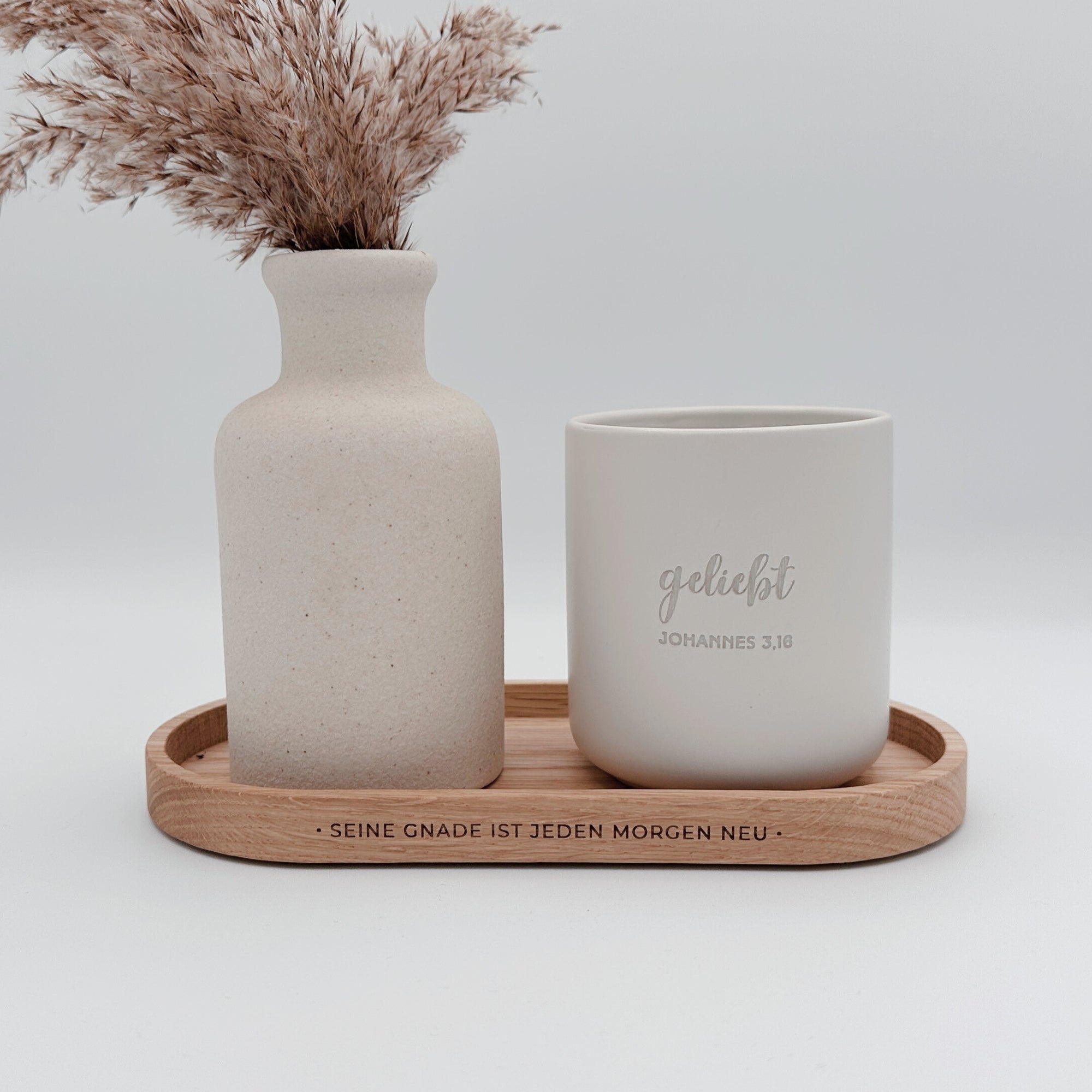Becher "geliebt"・280ml・Graviert | SLIM