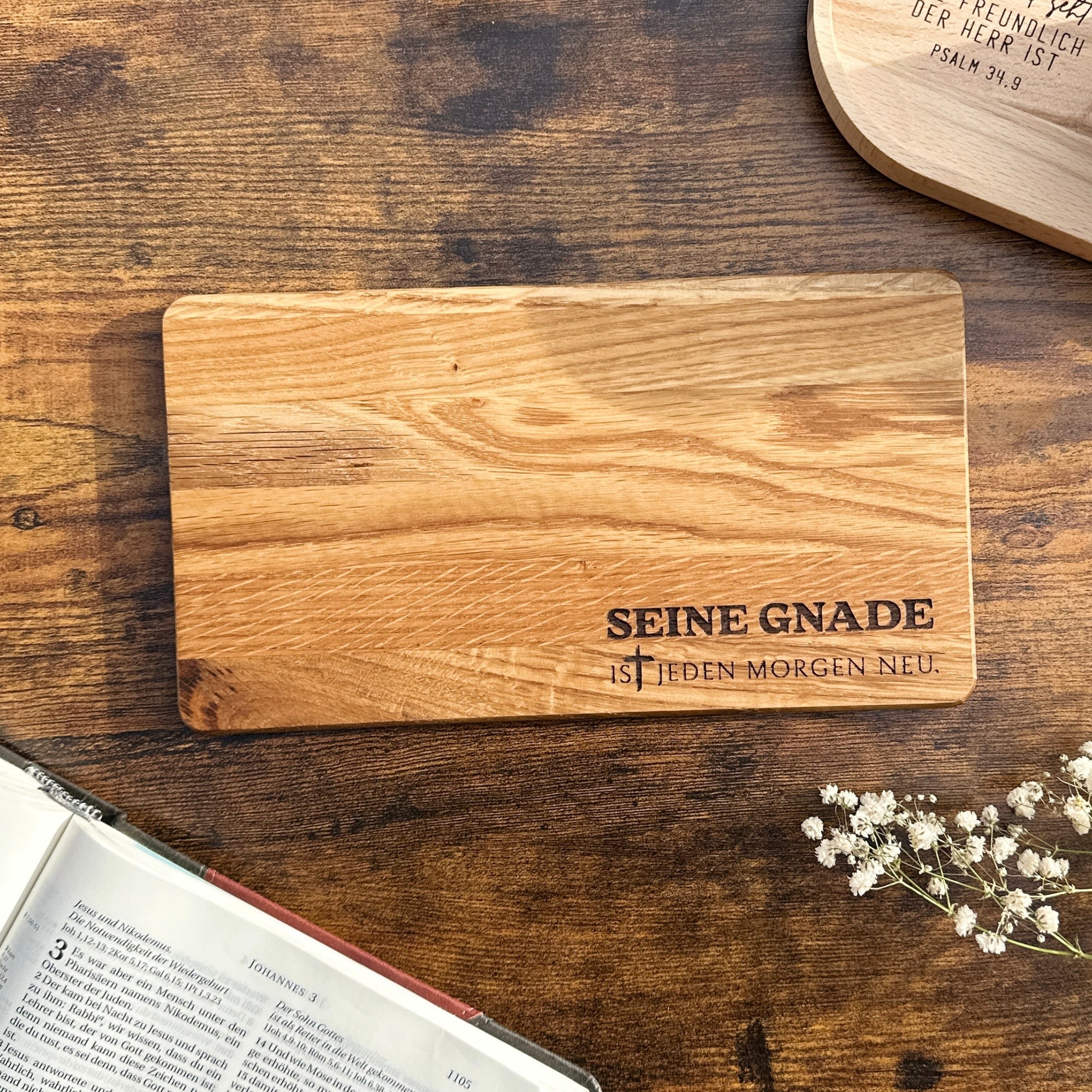 Brettchen "Seine Gnade" Eiche | LENA